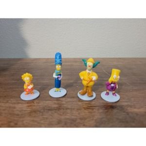 The Simpsons Clue Game Replacement Piece Characters 2002 Mini Figures Bart Homer